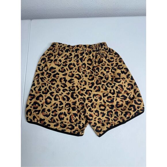 SHEIN Kids Leopard Print Elastic Waist Shorts Size 11-12Y - Picture 6 of 7